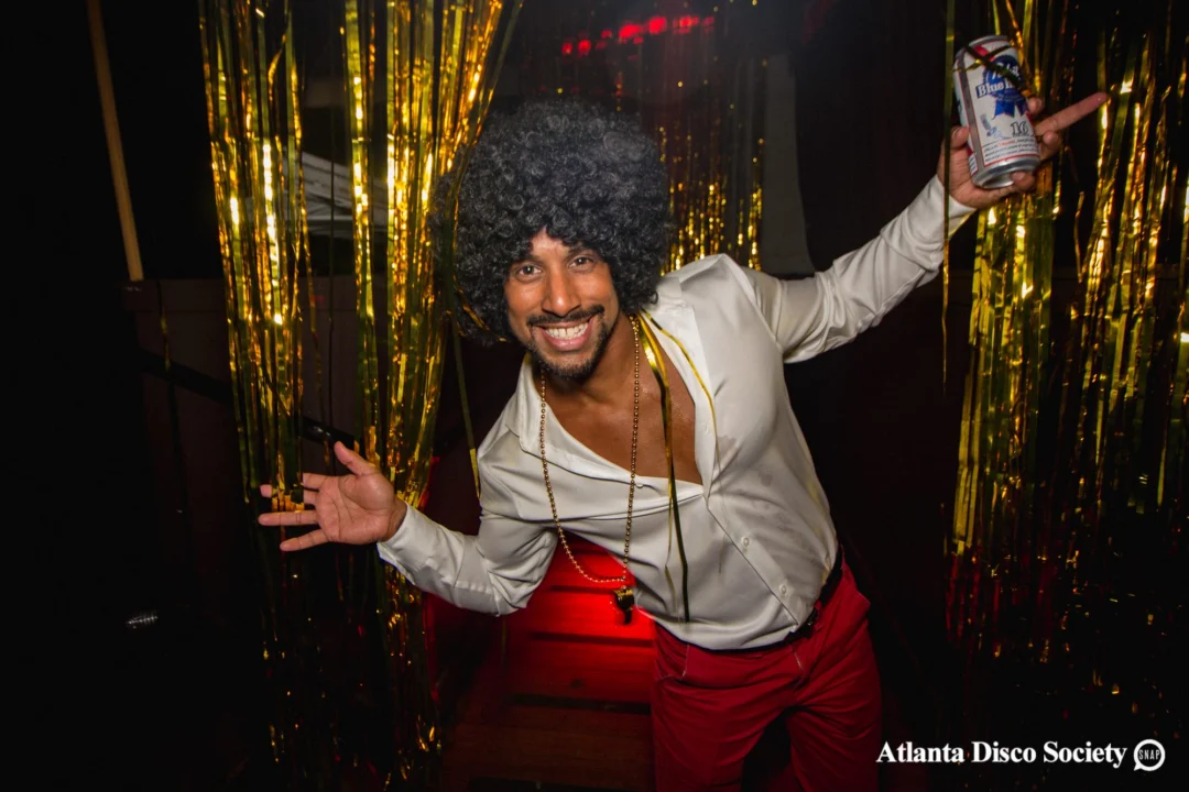 ATLANTA DISCO SOCIETY - May 26, 2018. The Basement. We danced under the chandelier and on the light up floor for the first time. Kimber was the DJ. Grace Kelly/Oh Snap was the photographer.