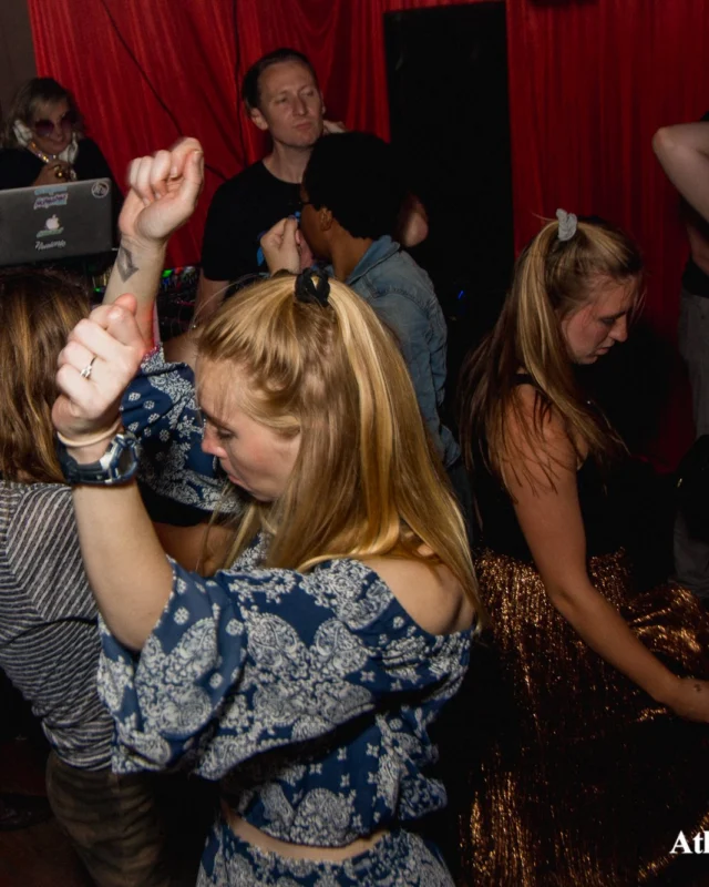 ATLANTA DISCO SOCIETY - May 26, 2018. The Basement. We danced under the chandelier and on the light up floor for the first time. Kimber was the DJ. Grace Kelly/Oh Snap was the photographer.