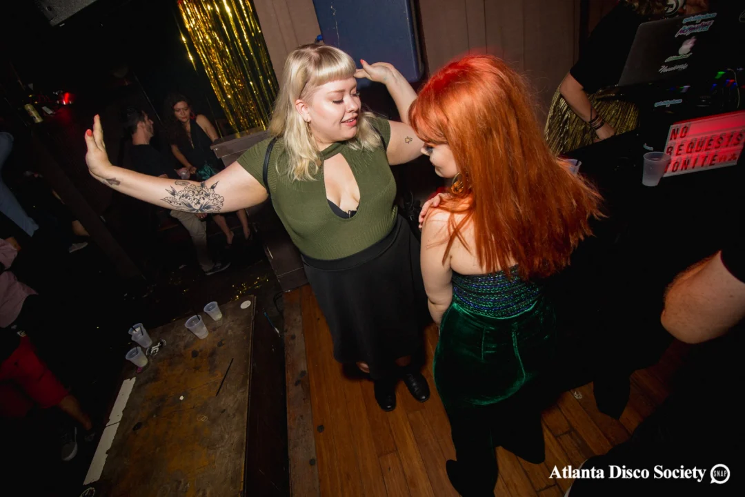 ATLANTA DISCO SOCIETY - May 26, 2018. The Basement. We danced under the chandelier and on the light up floor for the first time. Kimber was the DJ. Grace Kelly/Oh Snap was the photographer.