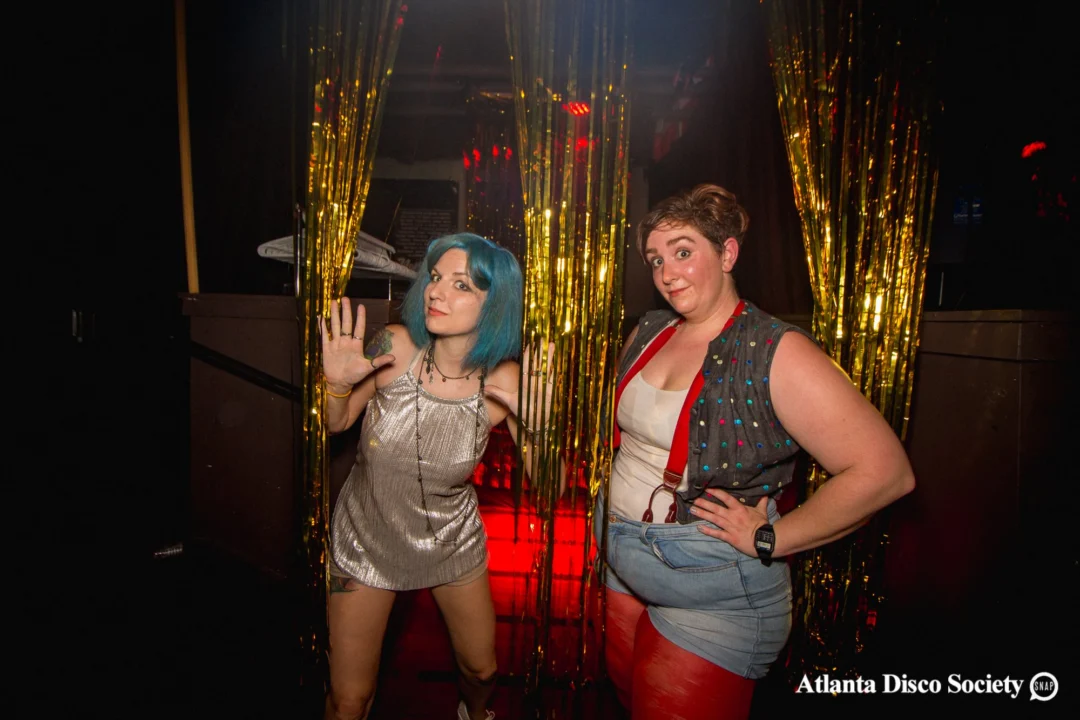 ATLANTA DISCO SOCIETY - May 26, 2018. The Basement. We danced under the chandelier and on the light up floor for the first time. Kimber was the DJ. Grace Kelly/Oh Snap was the photographer.
