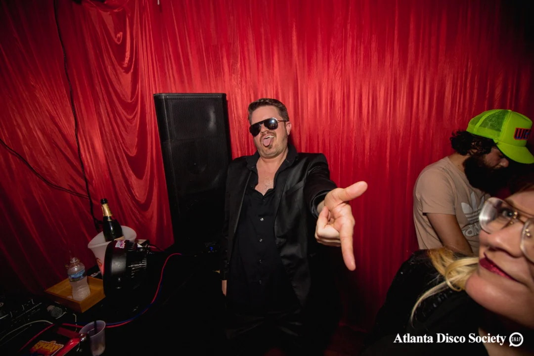 ATLANTA DISCO SOCIETY - May 26, 2018. The Basement. We danced under the chandelier and on the light up floor for the first time. Kimber was the DJ. Grace Kelly/Oh Snap was the photographer.