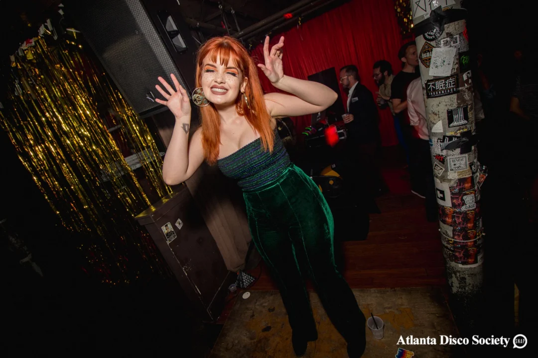 ATLANTA DISCO SOCIETY - May 26, 2018. The Basement. We danced under the chandelier and on the light up floor for the first time. Kimber was the DJ. Grace Kelly/Oh Snap was the photographer.