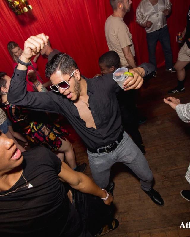 ATLANTA DISCO SOCIETY - May 26, 2018. The Basement. We danced under the chandelier and on the light up floor for the first time. Kimber was the DJ. Grace Kelly/Oh Snap was the photographer.