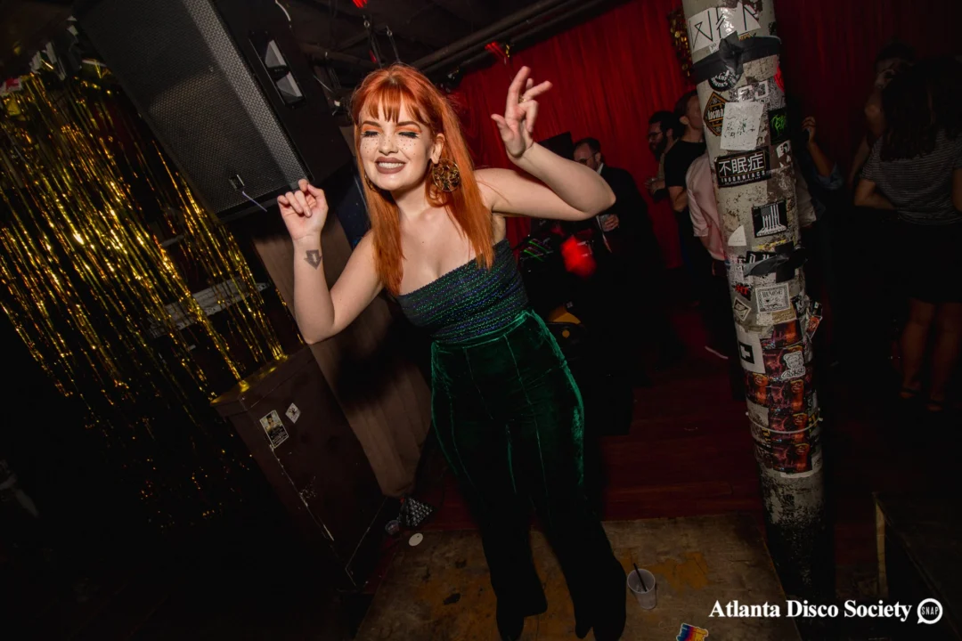 ATLANTA DISCO SOCIETY - May 26, 2018. The Basement. We danced under the chandelier and on the light up floor for the first time. Kimber was the DJ. Grace Kelly/Oh Snap was the photographer.