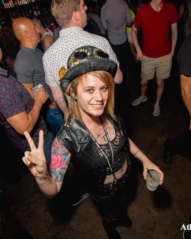ATLANTA DISCO SOCIETY - May 26, 2018. The Basement. We danced under the chandelier and on the light up floor for the first time. Kimber was the DJ. Grace Kelly/Oh Snap was the photographer.