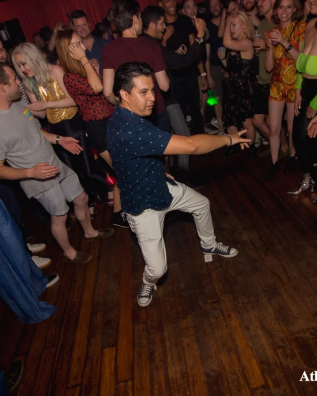 ATLANTA DISCO SOCIETY - May 26, 2018. The Basement. We danced under the chandelier and on the light up floor for the first time. Kimber was the DJ. Grace Kelly/Oh Snap was the photographer.