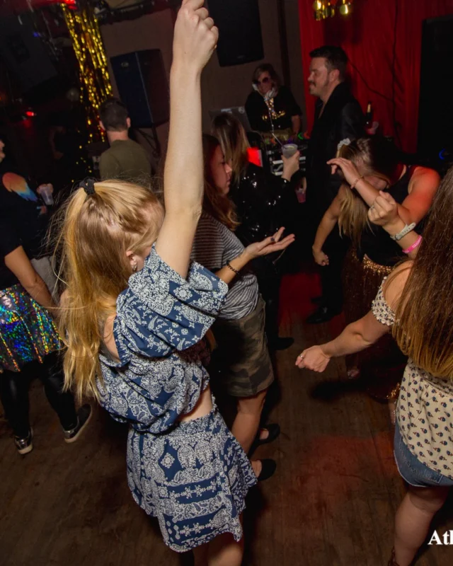 ATLANTA DISCO SOCIETY - May 26, 2018. The Basement. We danced under the chandelier and on the light up floor for the first time. Kimber was the DJ. Grace Kelly/Oh Snap was the photographer.