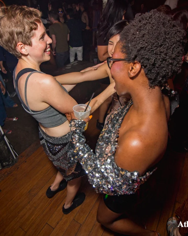 ATLANTA DISCO SOCIETY - May 26, 2018. The Basement. We danced under the chandelier and on the light up floor for the first time. Kimber was the DJ. Grace Kelly/Oh Snap was the photographer.
