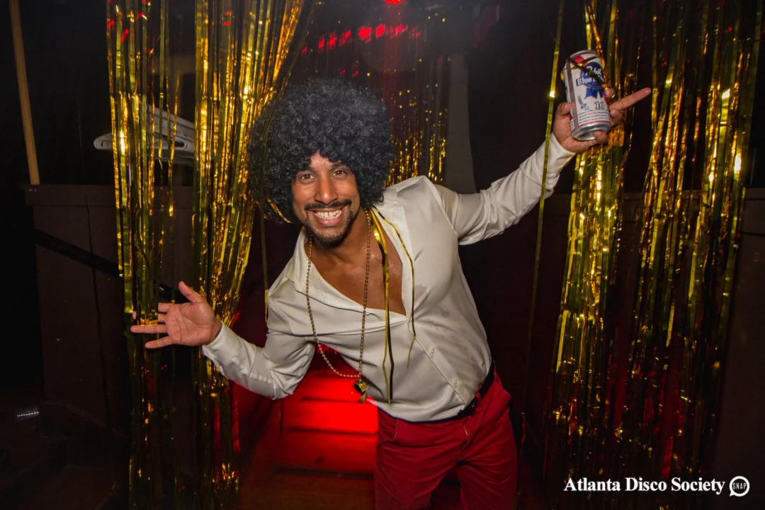 ATLANTA DISCO SOCIETY - May 26, 2018. The Basement. We danced under the chandelier and on the light up floor for the first time. Kimber was the DJ. Grace Kelly/Oh Snap was the photographer.