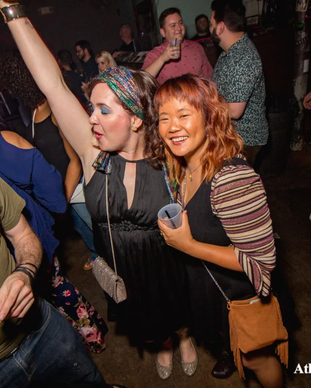ATLANTA DISCO SOCIETY - May 26, 2018. The Basement. We danced under the chandelier and on the light up floor for the first time. Kimber was the DJ. Grace Kelly/Oh Snap was the photographer.