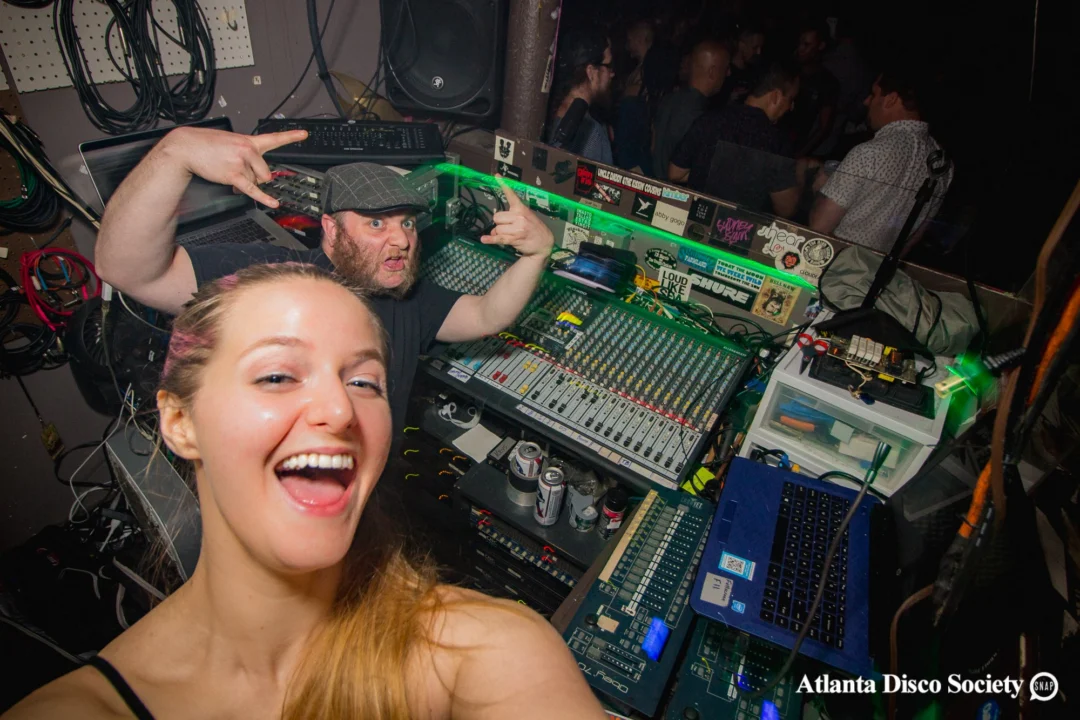 ATLANTA DISCO SOCIETY - May 26, 2018. The Basement. We danced under the chandelier and on the light up floor for the first time. Kimber was the DJ. Grace Kelly/Oh Snap was the photographer.