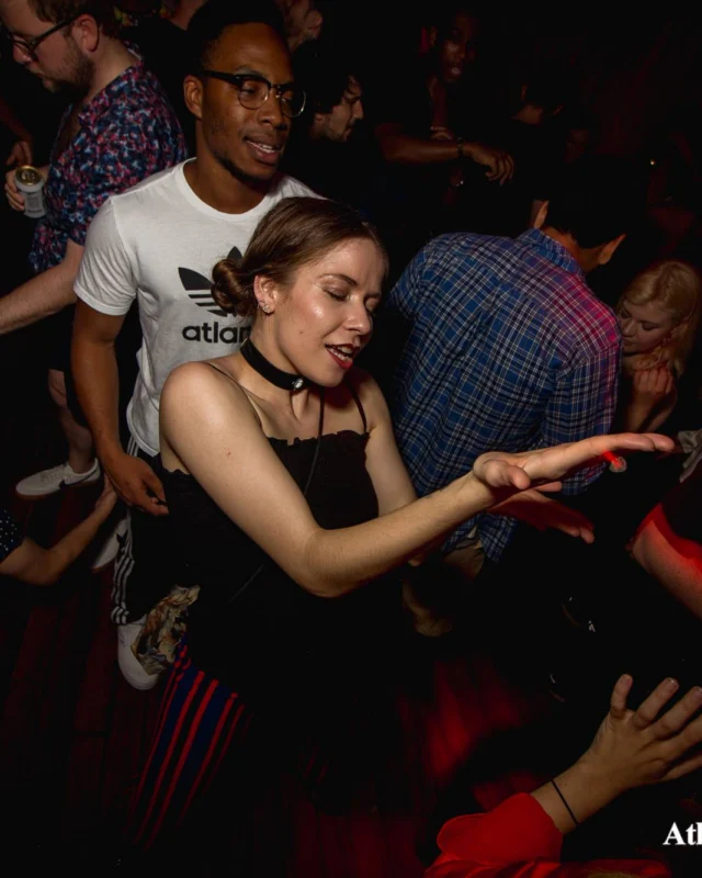 ATLANTA DISCO SOCIETY - May 26, 2018. The Basement. We danced under the chandelier and on the light up floor for the first time. Kimber was the DJ. Grace Kelly/Oh Snap was the photographer.
