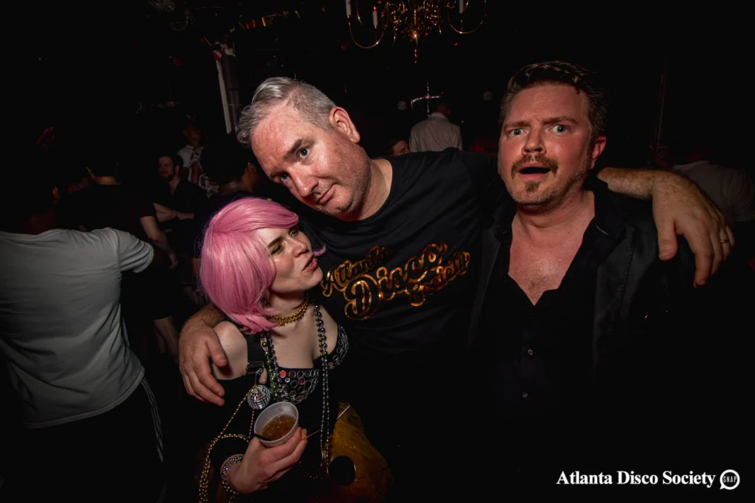 ATLANTA DISCO SOCIETY - May 26, 2018. The Basement. We danced under the chandelier and on the light up floor for the first time. Kimber was the DJ. Grace Kelly/Oh Snap was the photographer.
