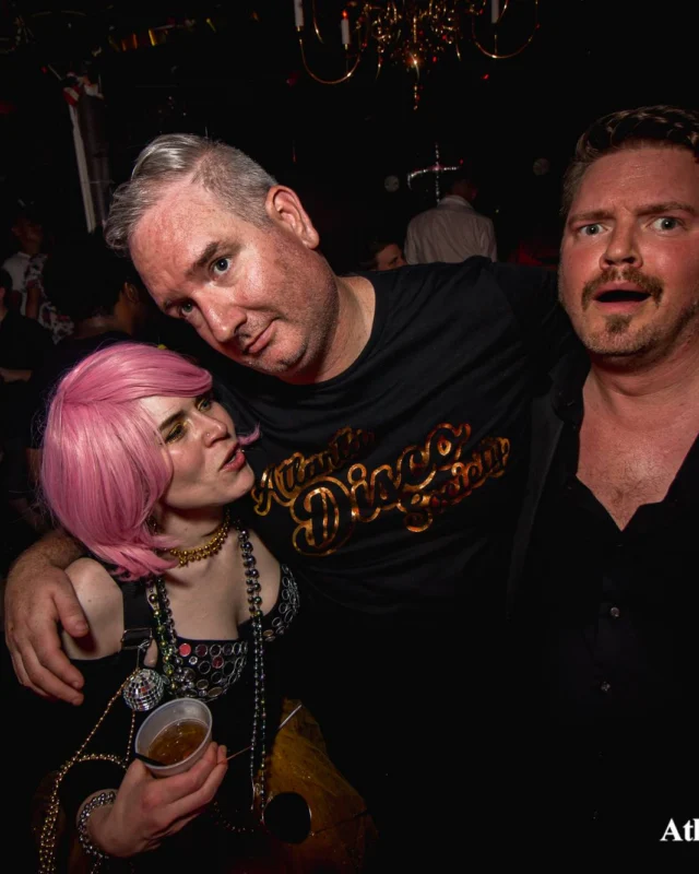 ATLANTA DISCO SOCIETY - May 26, 2018. The Basement. We danced under the chandelier and on the light up floor for the first time. Kimber was the DJ. Grace Kelly/Oh Snap was the photographer.