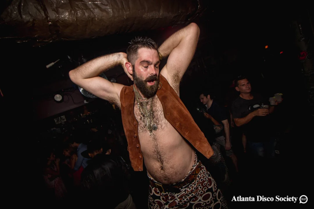 ATLANTA DISCO SOCIETY - May 26, 2018. The Basement. We danced under the chandelier and on the light up floor for the first time. Kimber was the DJ. Grace Kelly/Oh Snap was the photographer.