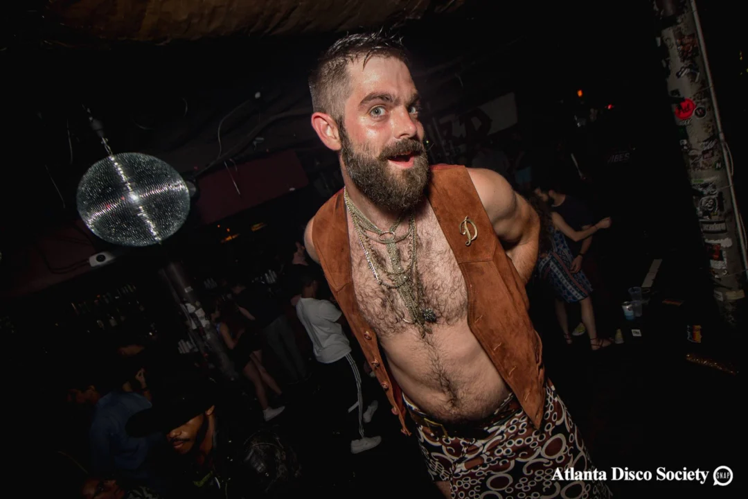 ATLANTA DISCO SOCIETY - May 26, 2018. The Basement. We danced under the chandelier and on the light up floor for the first time. Kimber was the DJ. Grace Kelly/Oh Snap was the photographer.