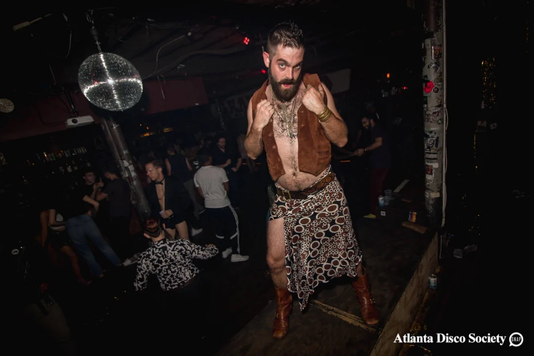 ATLANTA DISCO SOCIETY - May 26, 2018. The Basement. We danced under the chandelier and on the light up floor for the first time. Kimber was the DJ. Grace Kelly/Oh Snap was the photographer.