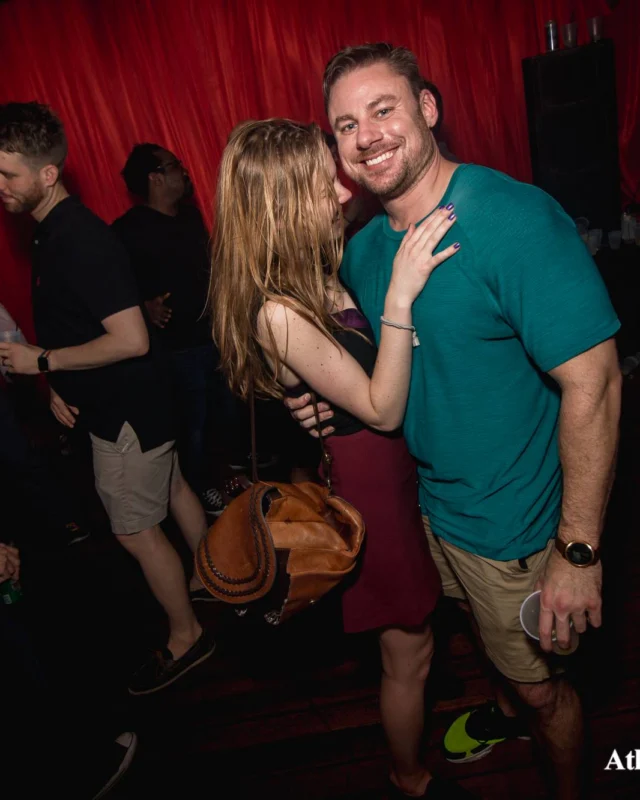 ATLANTA DISCO SOCIETY - May 26, 2018. The Basement. We danced under the chandelier and on the light up floor for the first time. Kimber was the DJ. Grace Kelly/Oh Snap was the photographer.
