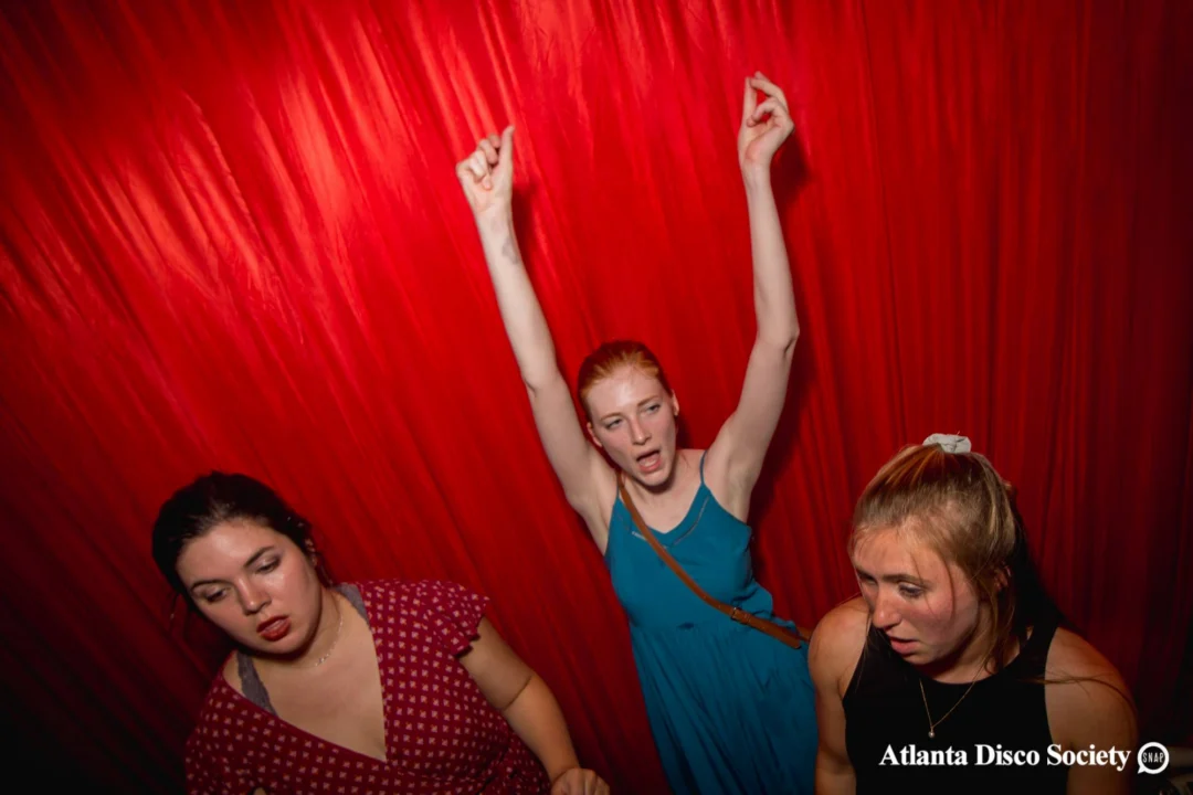 ATLANTA DISCO SOCIETY - May 26, 2018. The Basement. We danced under the chandelier and on the light up floor for the first time. Kimber was the DJ. Grace Kelly/Oh Snap was the photographer.