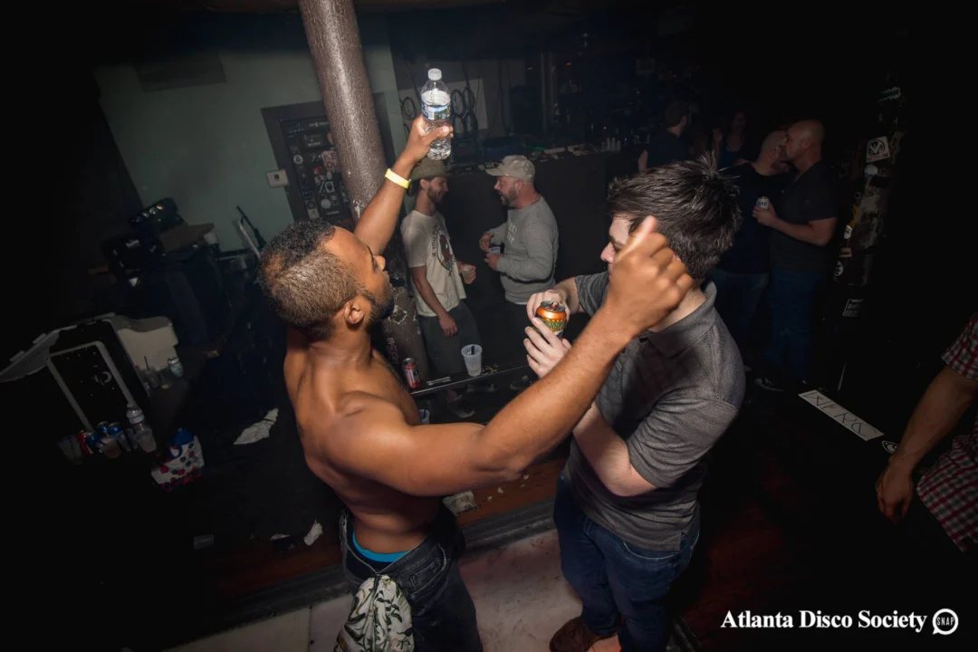 ATLANTA DISCO SOCIETY - May 26, 2018. The Basement. We danced under the chandelier and on the light up floor for the first time. Kimber was the DJ. Grace Kelly/Oh Snap was the photographer.