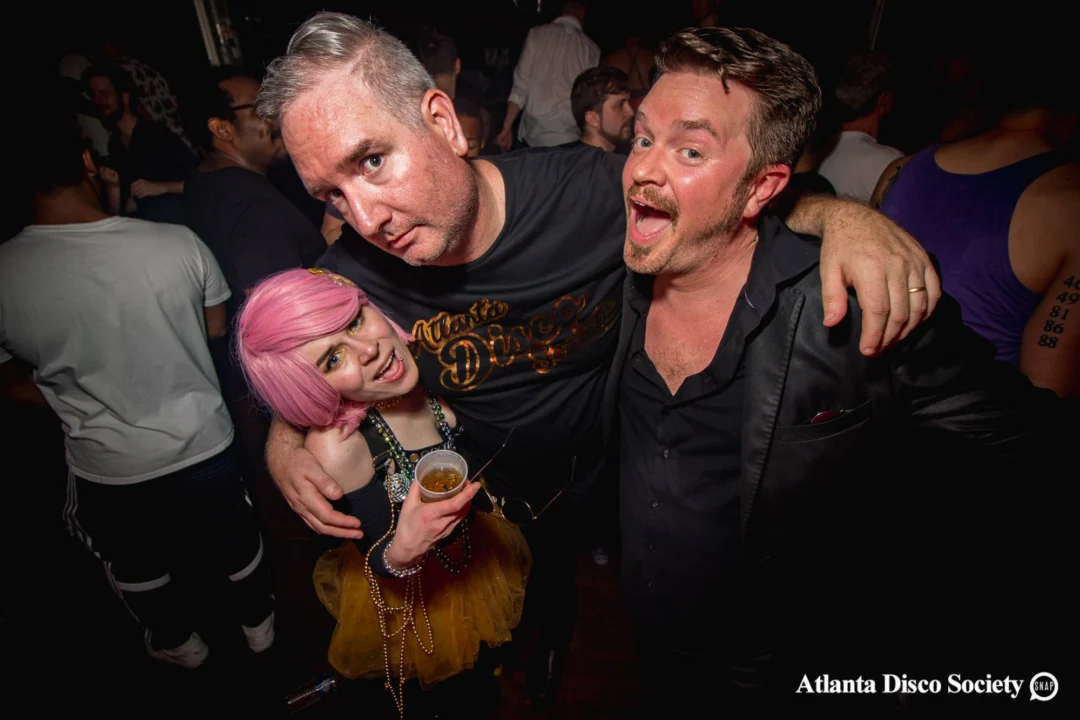 ATLANTA DISCO SOCIETY - May 26, 2018. The Basement. We danced under the chandelier and on the light up floor for the first time. Kimber was the DJ. Grace Kelly/Oh Snap was the photographer.