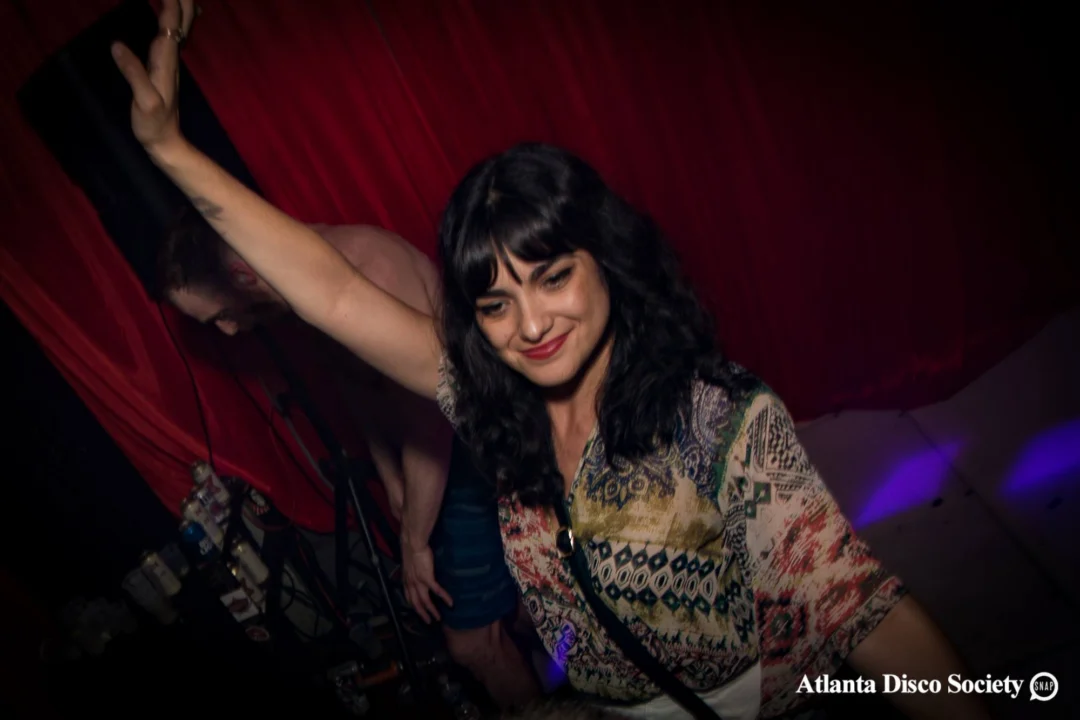 ATLANTA DISCO SOCIETY - May 26, 2018. The Basement. We danced under the chandelier and on the light up floor for the first time. Kimber was the DJ. Grace Kelly/Oh Snap was the photographer.