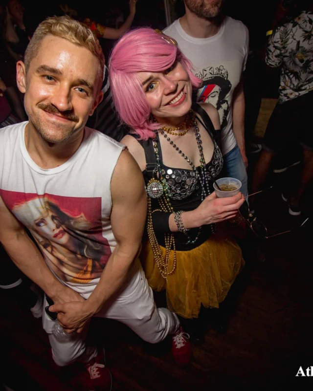 ATLANTA DISCO SOCIETY - May 26, 2018. The Basement. We danced under the chandelier and on the light up floor for the first time. Kimber was the DJ. Grace Kelly/Oh Snap was the photographer.