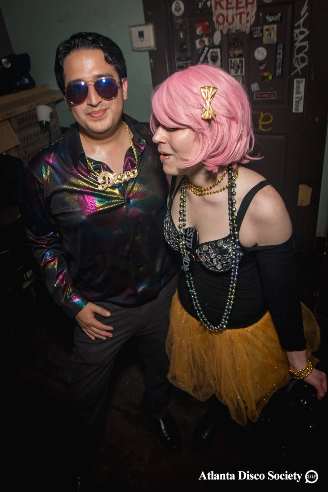 ATLANTA DISCO SOCIETY - May 26, 2018. The Basement. We danced under the chandelier and on the light up floor for the first time. Kimber was the DJ. Grace Kelly/Oh Snap was the photographer.