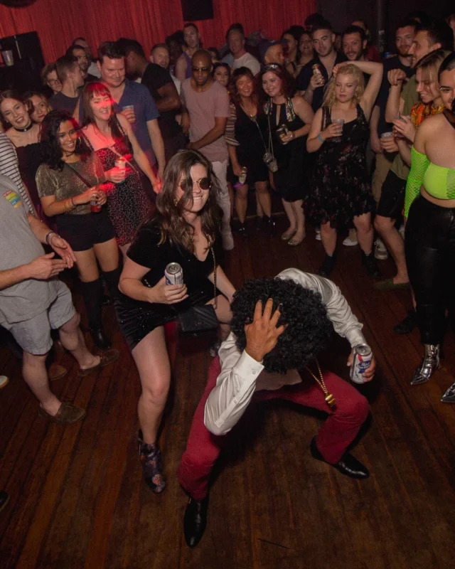 ATLANTA DISCO SOCIETY - May 26, 2018. The Basement. We danced under the chandelier and on the light up floor for the first time. Kimber was the DJ. Grace Kelly/Oh Snap was the photographer.