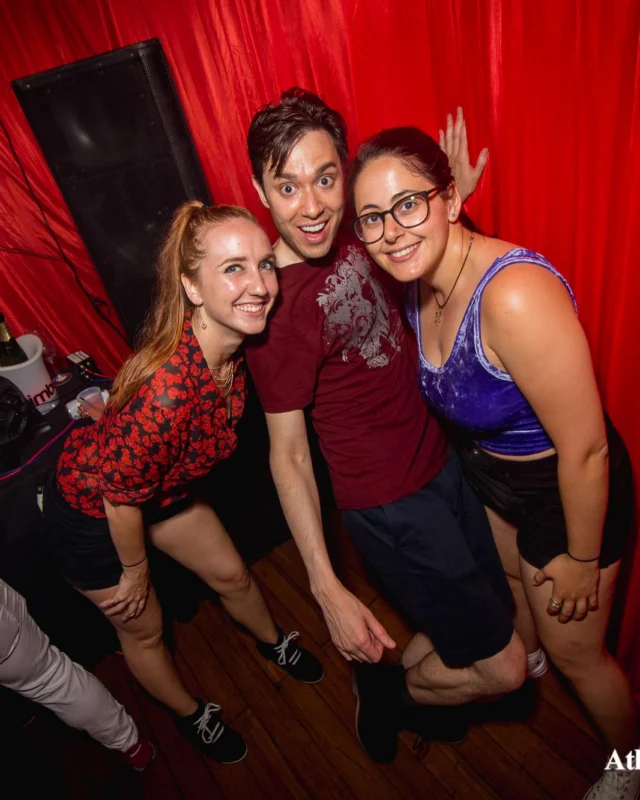 ATLANTA DISCO SOCIETY - May 26, 2018. The Basement. We danced under the chandelier and on the light up floor for the first time. Kimber was the DJ. Grace Kelly/Oh Snap was the photographer.