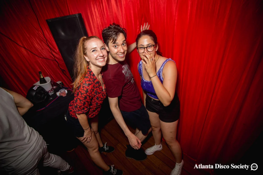 ATLANTA DISCO SOCIETY - May 26, 2018. The Basement. We danced under the chandelier and on the light up floor for the first time. Kimber was the DJ. Grace Kelly/Oh Snap was the photographer.
