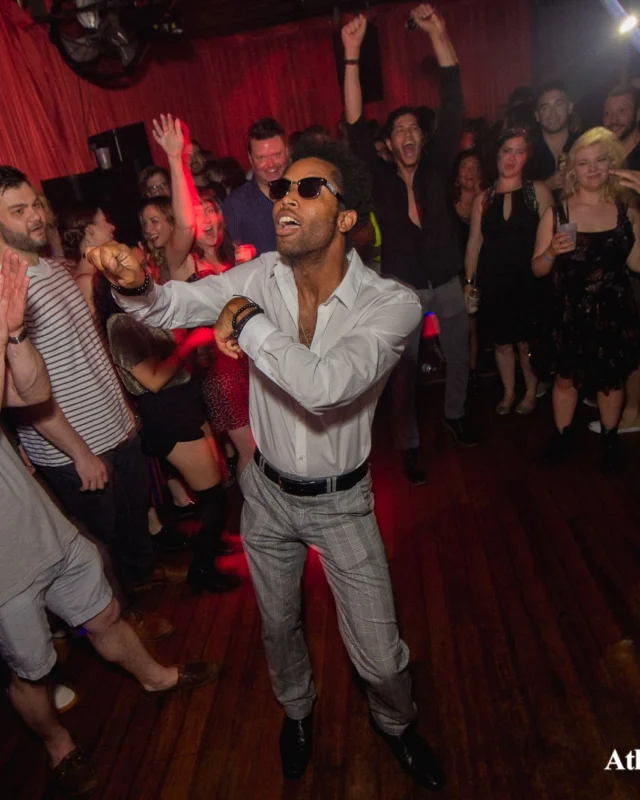 ATLANTA DISCO SOCIETY - May 26, 2018. The Basement. We danced under the chandelier and on the light up floor for the first time. Kimber was the DJ. Grace Kelly/Oh Snap was the photographer.