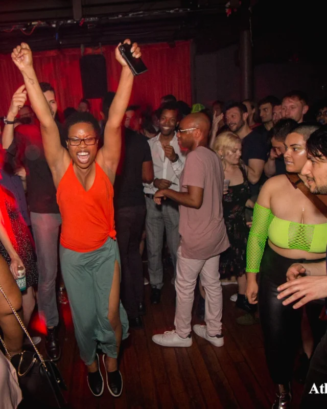 ATLANTA DISCO SOCIETY - May 26, 2018. The Basement. We danced under the chandelier and on the light up floor for the first time. Kimber was the DJ. Grace Kelly/Oh Snap was the photographer.