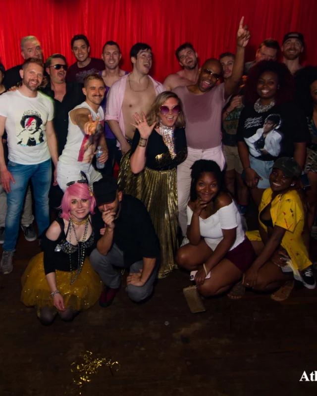 ATLANTA DISCO SOCIETY - May 26, 2018. The Basement. We danced under the chandelier and on the light up floor for the first time. Kimber was the DJ. Grace Kelly/Oh Snap was the photographer.