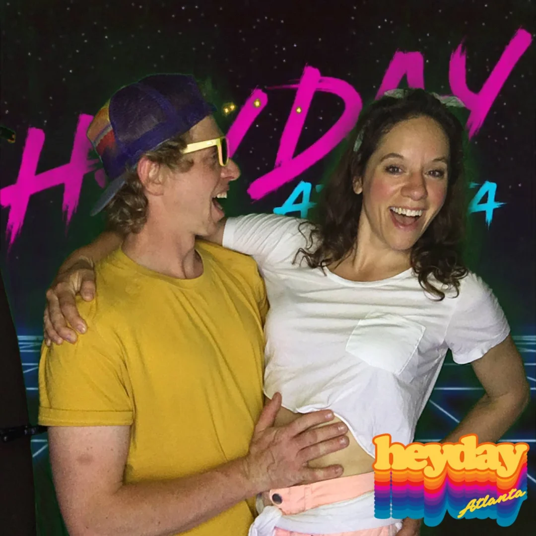 HEYDAY - Atlanta's 80s Experience! May 2018 at The Basement, Kimber is the DJ. Photobooth by Ballroom Blitz Events.
