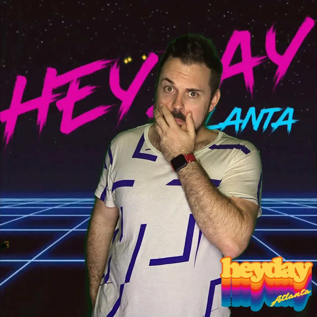 HEYDAY - Atlanta's 80s Experience! May 2018 at The Basement, Kimber is the DJ. Photobooth by Ballroom Blitz Events.