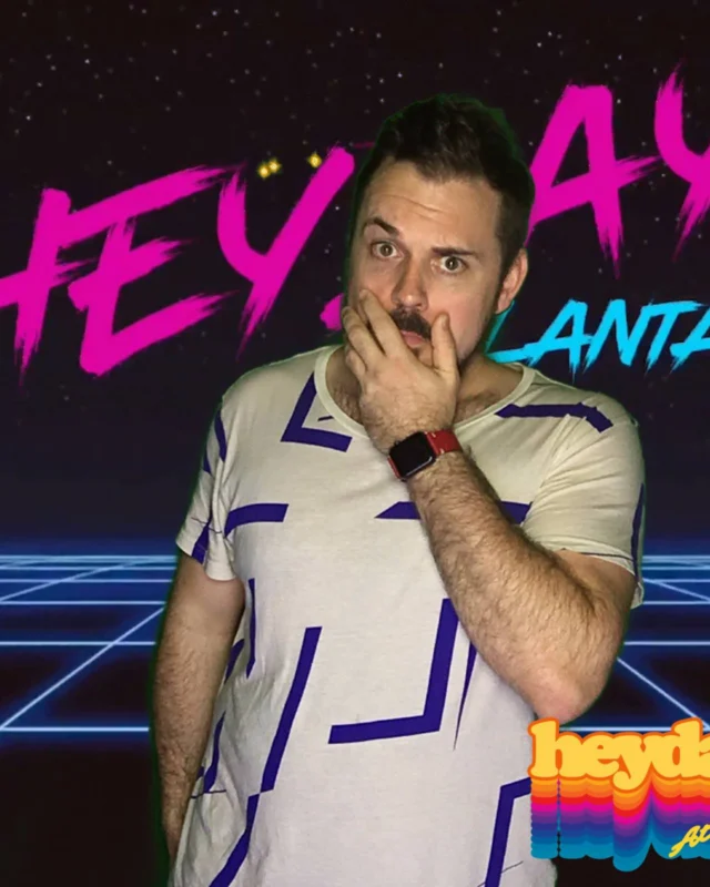 HEYDAY - Atlanta's 80s Experience! May 2018 at The Basement, Kimber is the DJ. Photobooth by Ballroom Blitz Events.