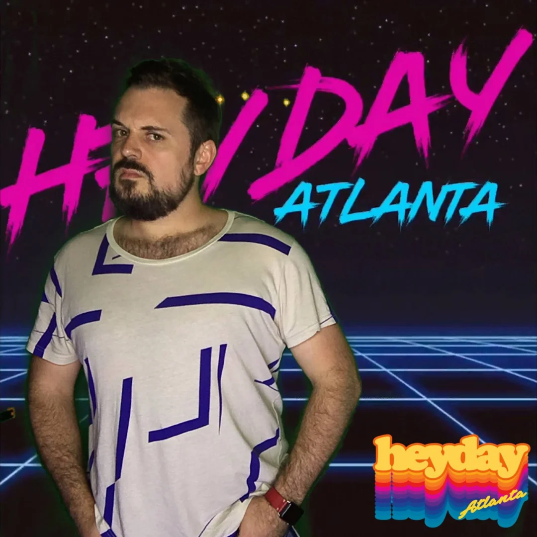 HEYDAY - Atlanta's 80s Experience! May 2018 at The Basement, Kimber is the DJ. Photobooth by Ballroom Blitz Events.