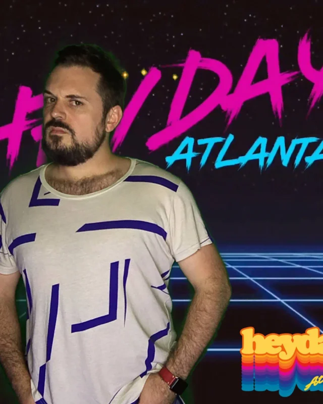 HEYDAY - Atlanta's 80s Experience! May 2018 at The Basement, Kimber is the DJ. Photobooth by Ballroom Blitz Events.