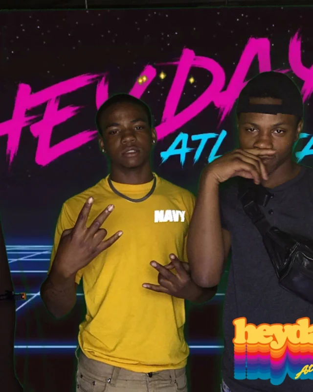 HEYDAY - Atlanta's 80s Experience! May 2018 at The Basement, Kimber is the DJ. Photobooth by Ballroom Blitz Events.