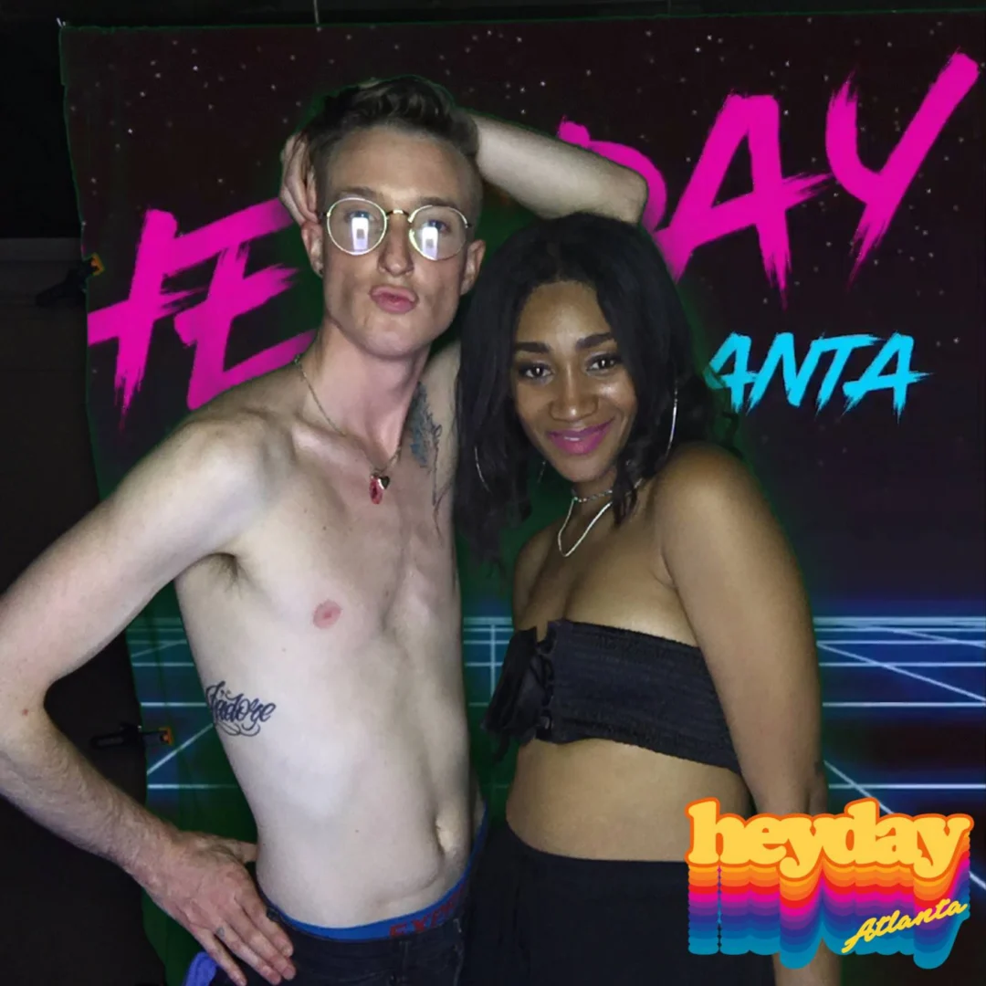 HEYDAY - Atlanta's 80s Experience! May 2018 at The Basement, Kimber is the DJ. Photobooth by Ballroom Blitz Events.