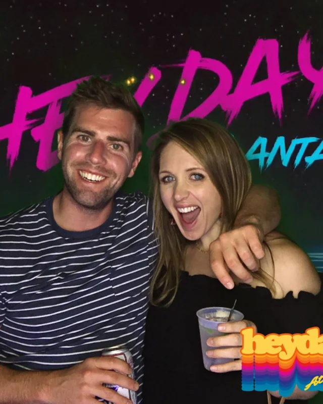HEYDAY - Atlanta's 80s Experience! May 2018 at The Basement, Kimber is the DJ. Photobooth by Ballroom Blitz Events.