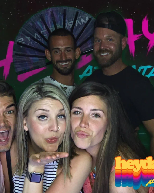 HEYDAY - Atlanta's 80s Experience! May 2018 at The Basement, Kimber is the DJ. Photobooth by Ballroom Blitz Events.