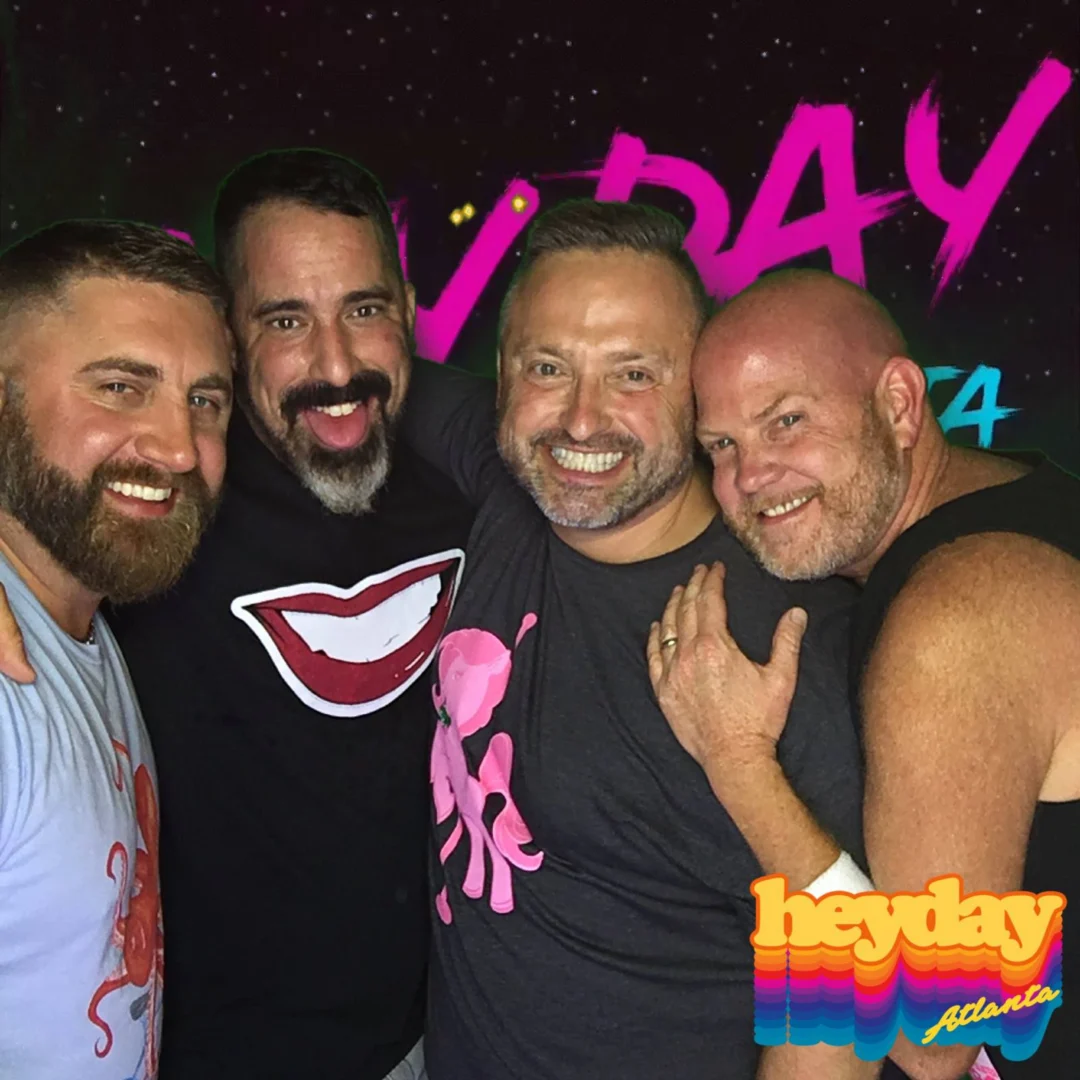 HEYDAY - Atlanta's 80s Experience! May 2018 at The Basement, Kimber is the DJ. Photobooth by Ballroom Blitz Events.