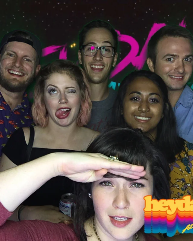 HEYDAY - Atlanta's 80s Experience! May 2018 at The Basement, Kimber is the DJ. Photobooth by Ballroom Blitz Events.