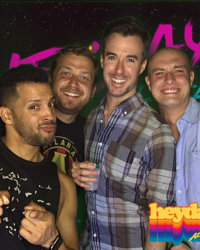 HEYDAY - Atlanta's 80s Experience! May 2018 at The Basement, Kimber is the DJ. Photobooth by Ballroom Blitz Events.