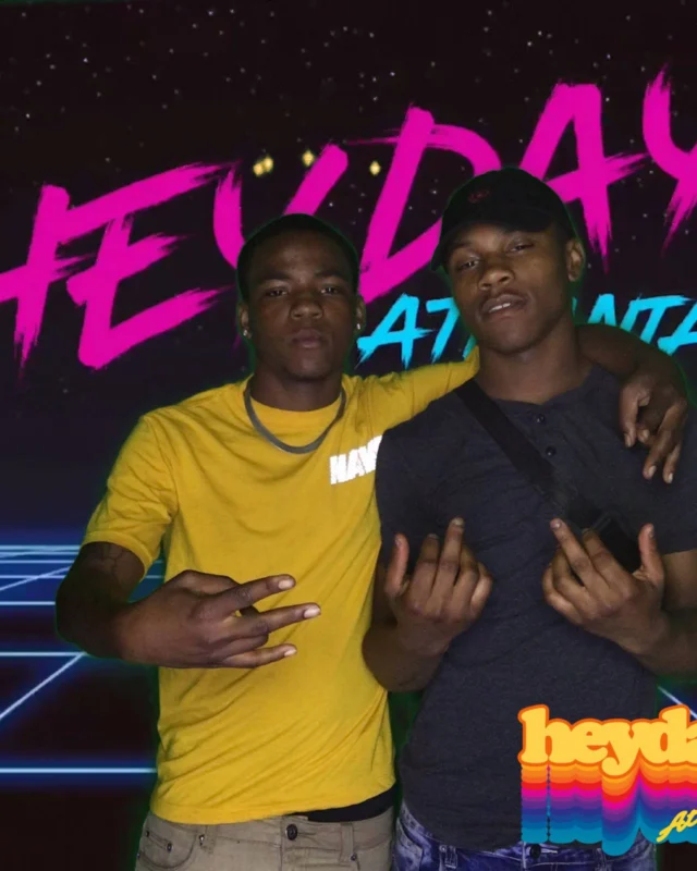HEYDAY - Atlanta's 80s Experience! May 2018 at The Basement, Kimber is the DJ. Photobooth by Ballroom Blitz Events.
