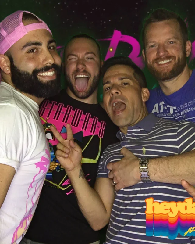 HEYDAY - Atlanta's 80s Experience! May 2018 at The Basement, Kimber is the DJ. Photobooth by Ballroom Blitz Events.