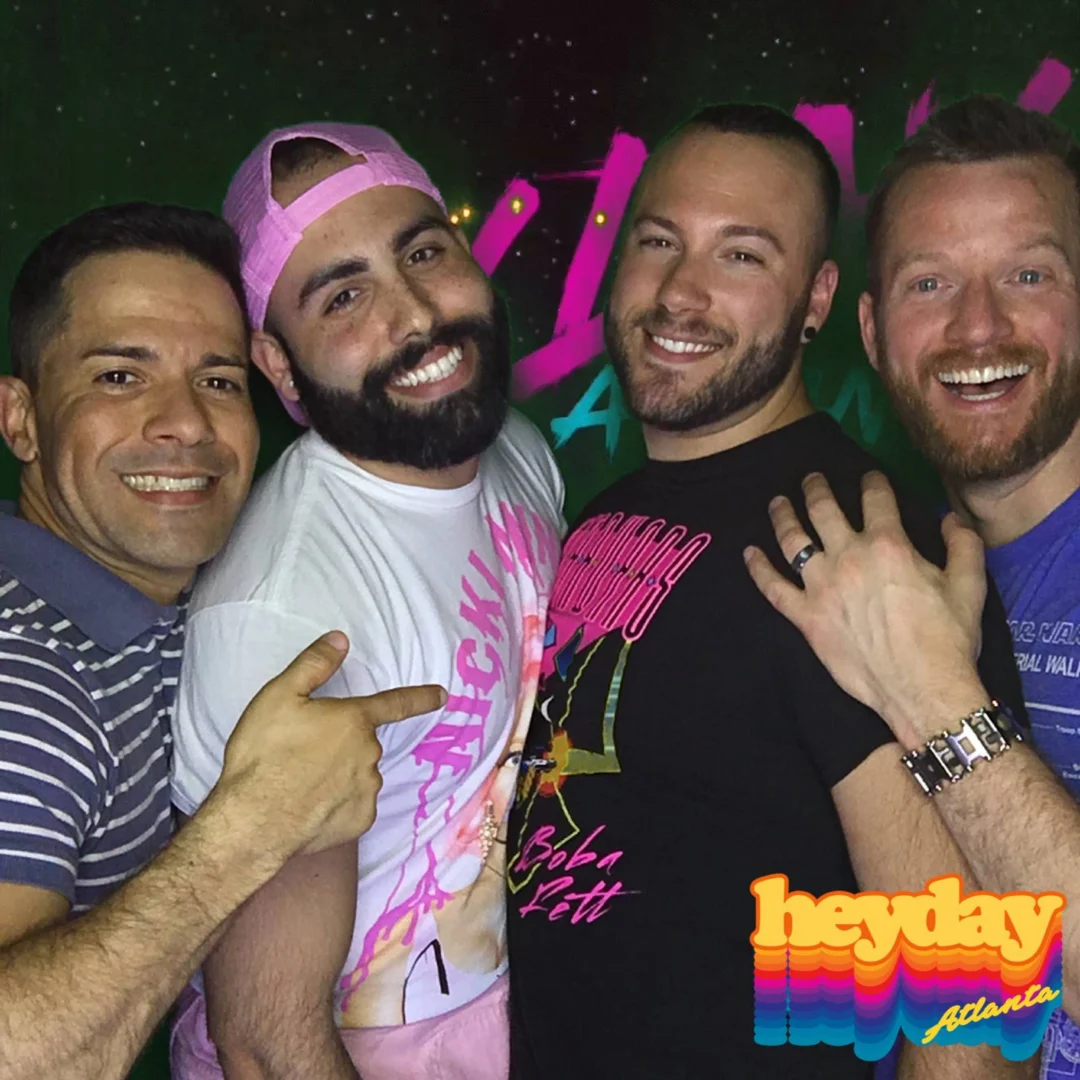 HEYDAY - Atlanta's 80s Experience! May 2018 at The Basement, Kimber is the DJ. Photobooth by Ballroom Blitz Events.