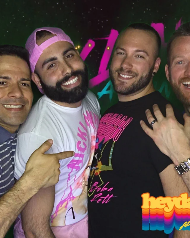 HEYDAY - Atlanta's 80s Experience! May 2018 at The Basement, Kimber is the DJ. Photobooth by Ballroom Blitz Events.